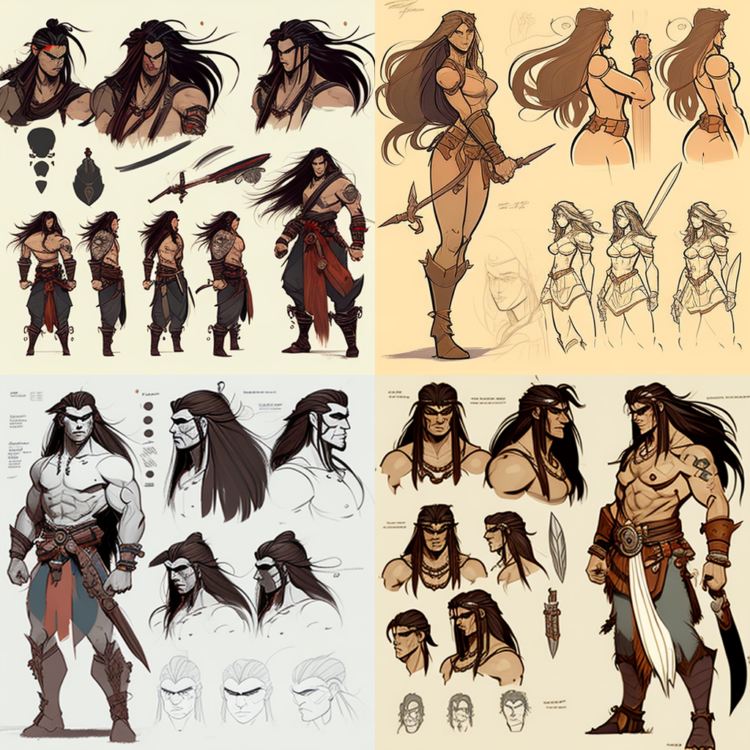 Character Design - Warrior