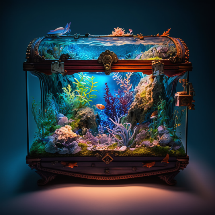 Ocean floor - terrarium