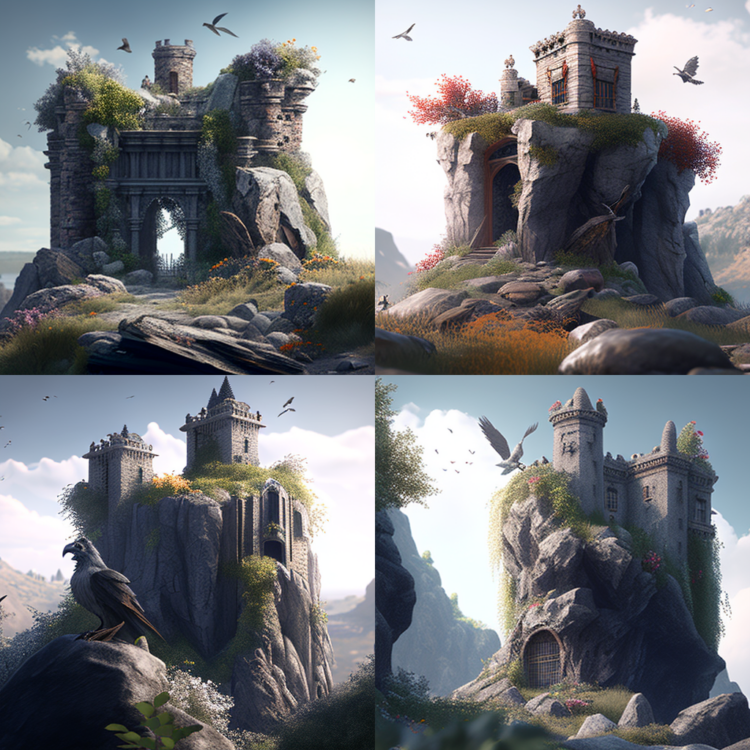 Fantasy castle