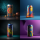 Midjourney Prompt for Can Branding Designs