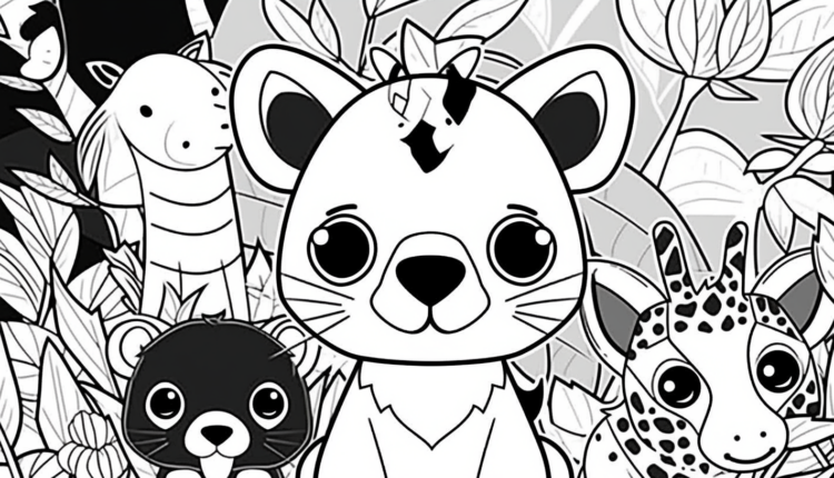 Toddler Kids Coloring Pages