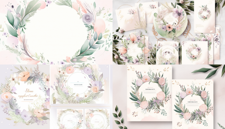 Wedding Invitation Card Design