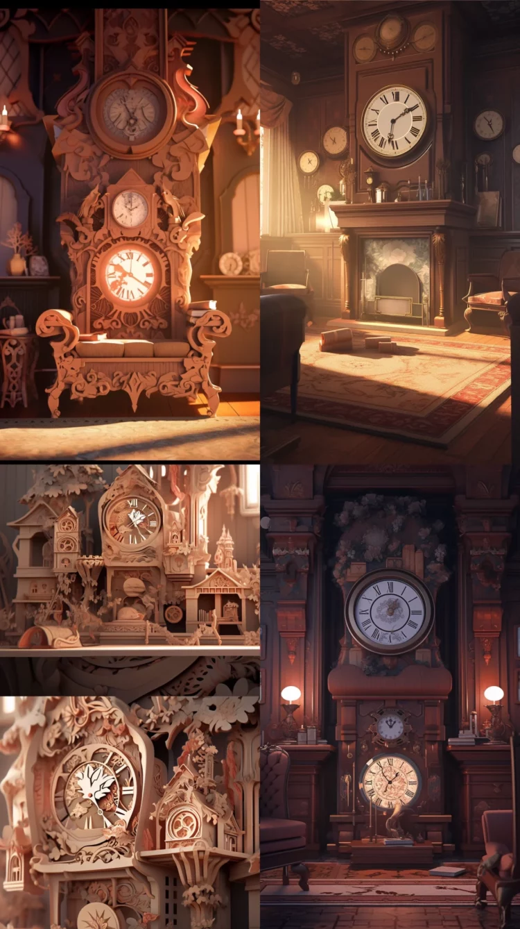 Woodwork – Clock