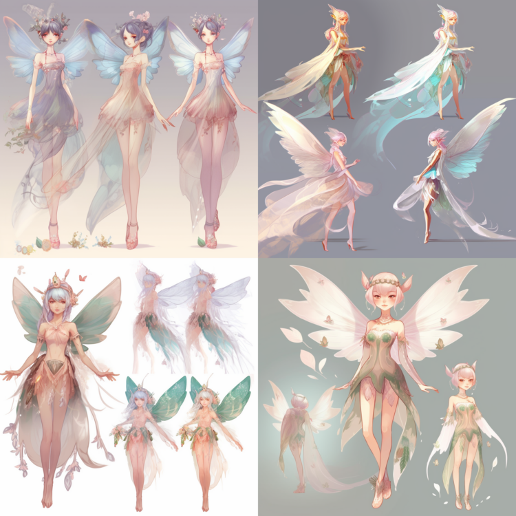 Character Design of a Fairy