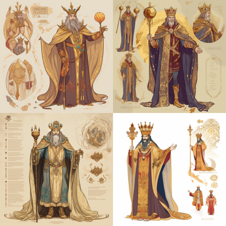 Character Design of a King