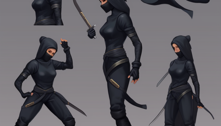 Character Design of a Ninja