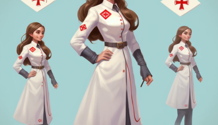 Character Design of a Nurse