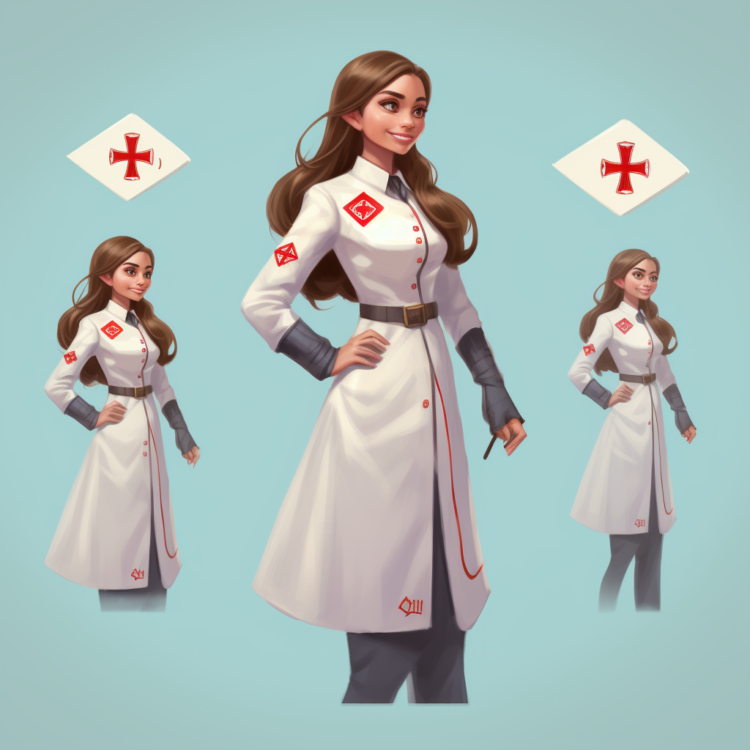 Character Design of a Nurse