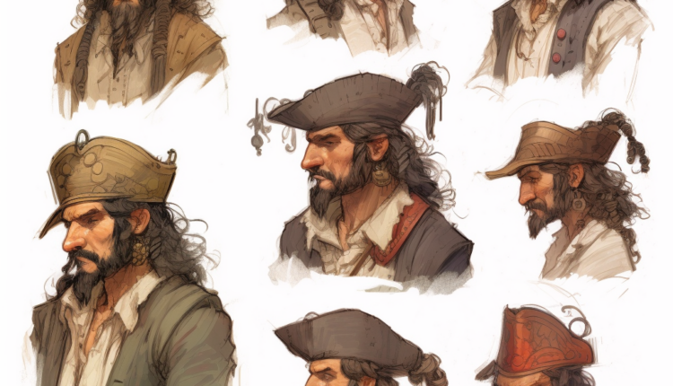 Character Design of a Pirate