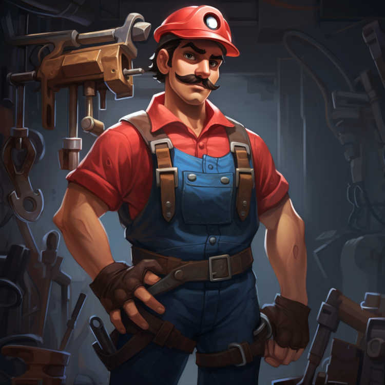 Character Design of a Plumber