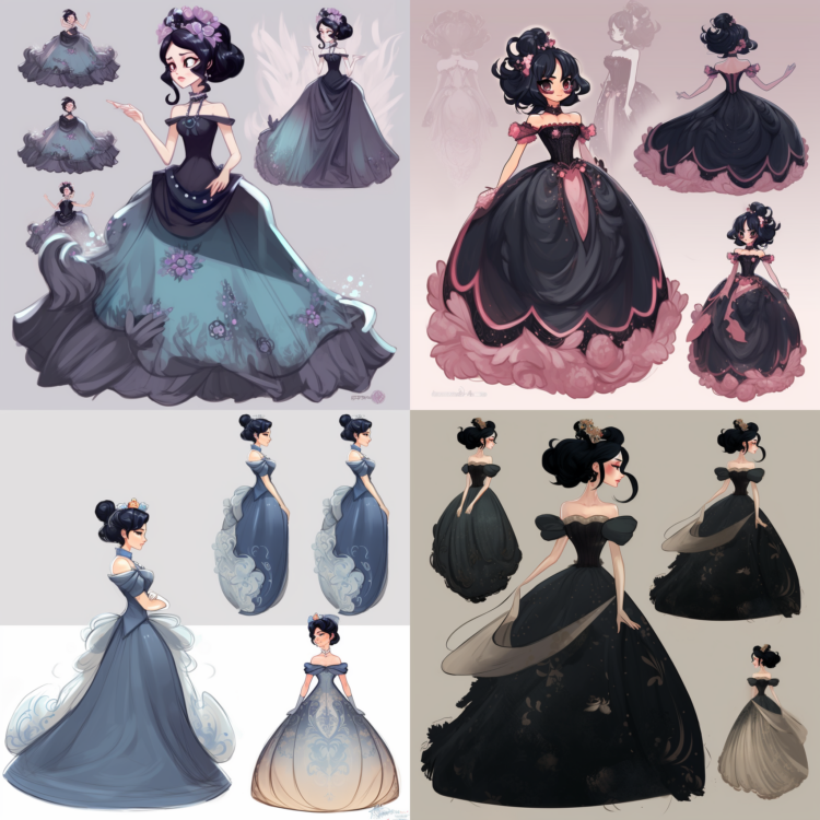 Character Design of a Princess