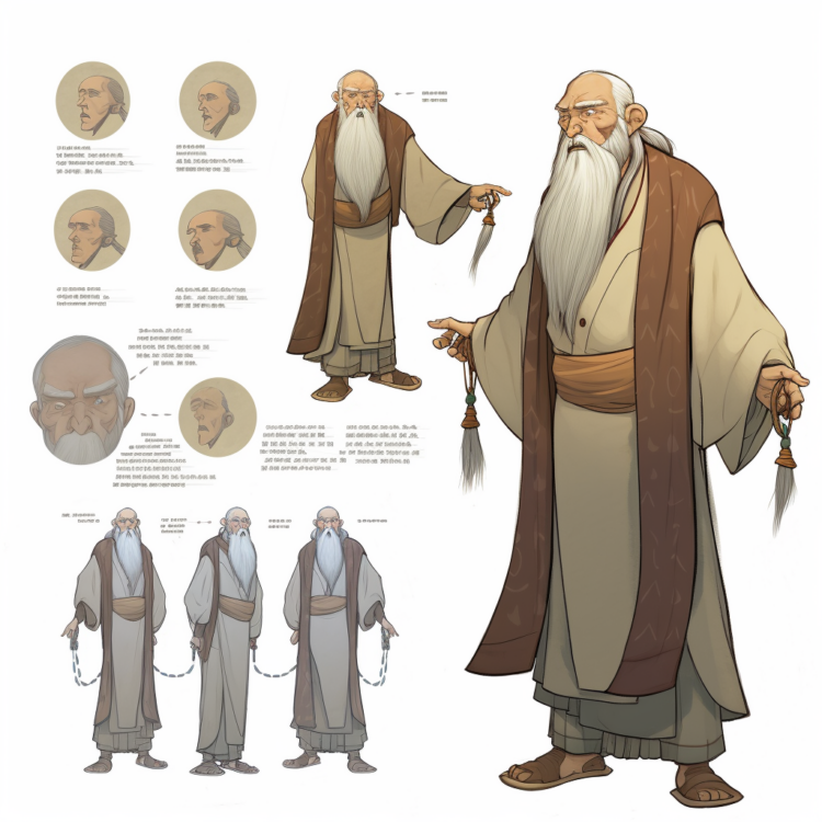 Character Design of a Sage