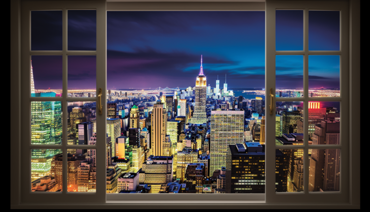 Cities Through a Window