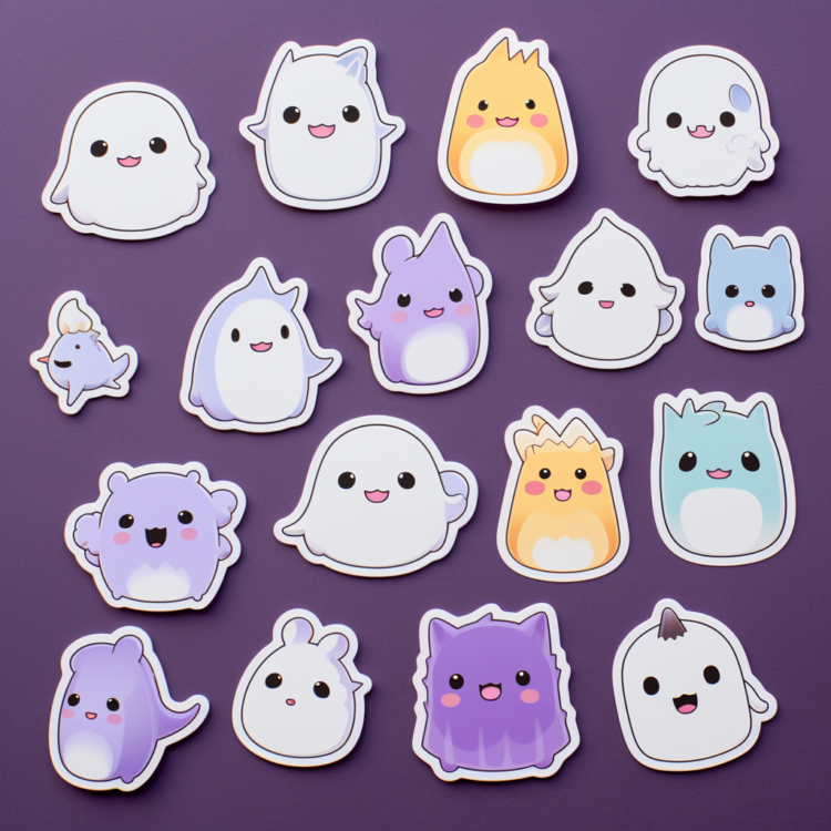 Cute Phantom Stickers