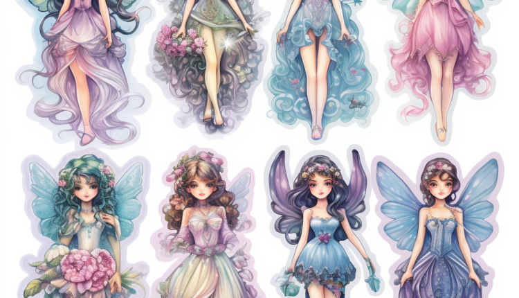 Fairies Sticker Sheet