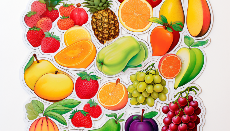 Fruits Sticker Sheet