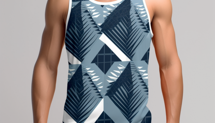 Sleeveless T-Shirt Design for Men