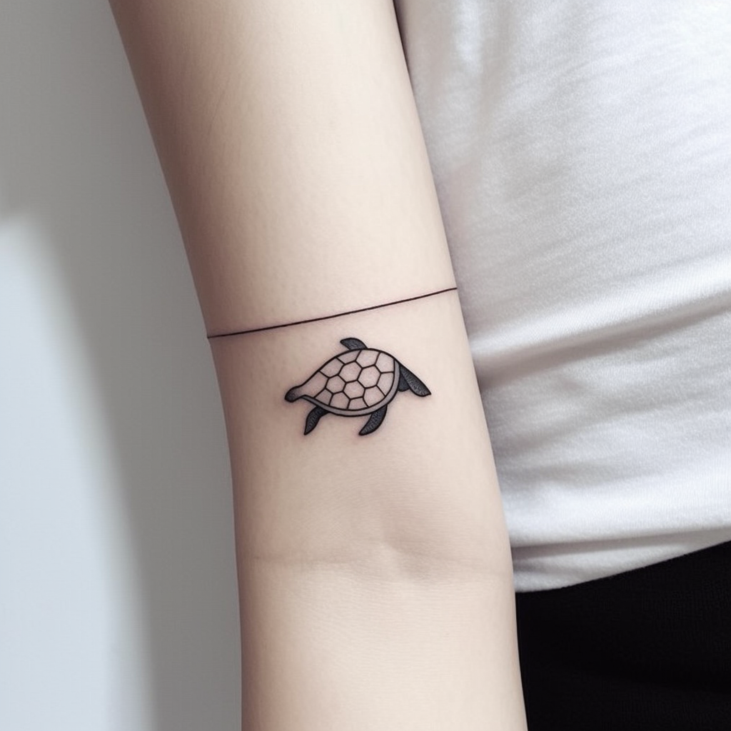 Small Turtle Tattoo Ideas