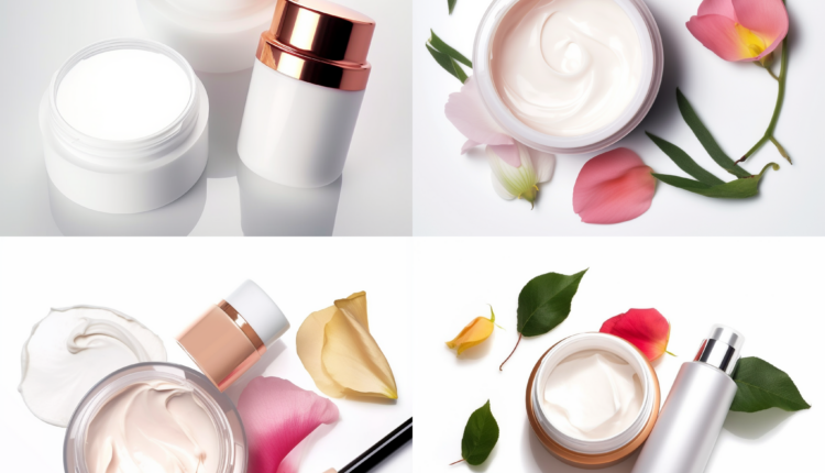 Unbranded Skincare Product Photography
