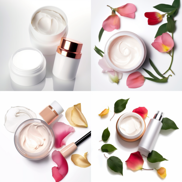 Unbranded Skincare Product Photography