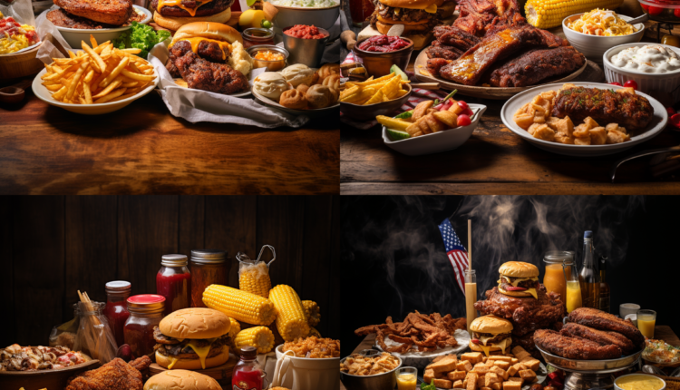 American Cuisine Stock Photos