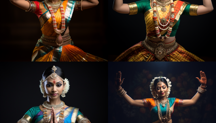 Bharatanatyam Dancer Stock Photos