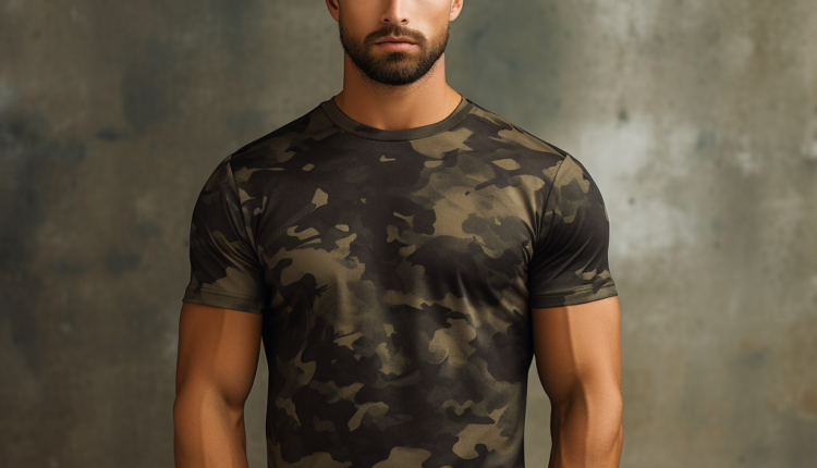 Camouflage T-Shirt Design