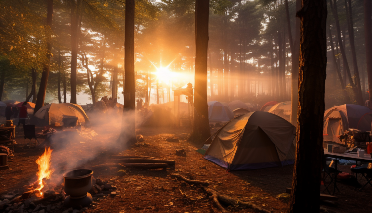 Camping Stock Photos