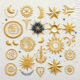 Midjourney Prompt for Celestial-themed Embroidery Designs