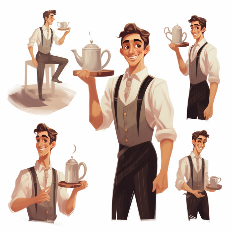 Character Design of a Barista