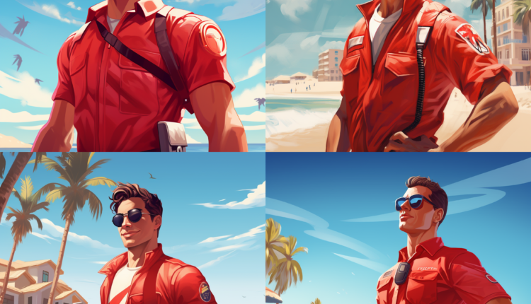 Character Design of a Lifeguard