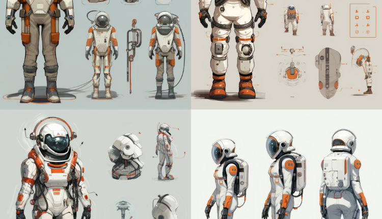 Character Design of an Astronaut