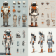 Midjourney Prompt for Character Design of an Astronaut