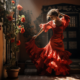 Midjourney Prompt for Flamenco Dancer Stock Photos