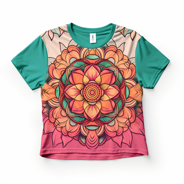 Floral Mandala T-Shirt