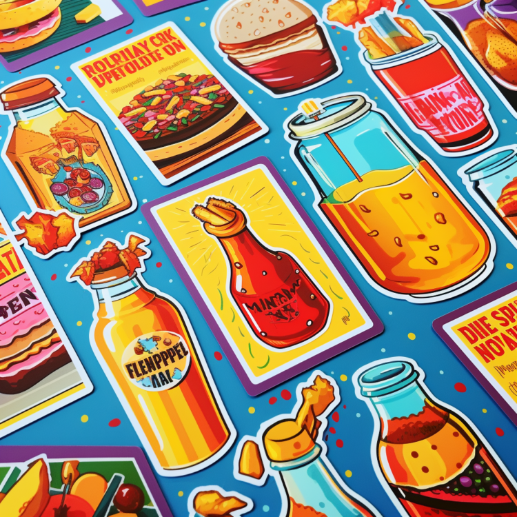 Food and Drink Stickers