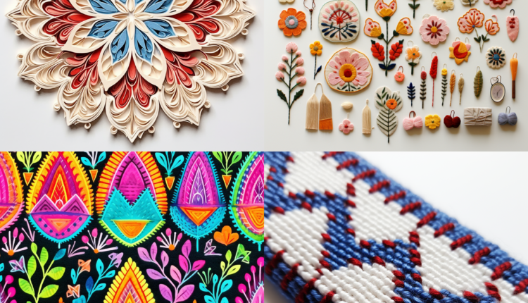Geometric Embroidery Patterns
