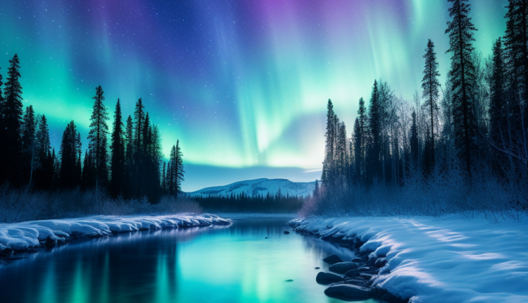 Northern Lights Stock Photos