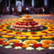 Midjourney Prompt for Onam Flower Carpet (Pookkalam)
