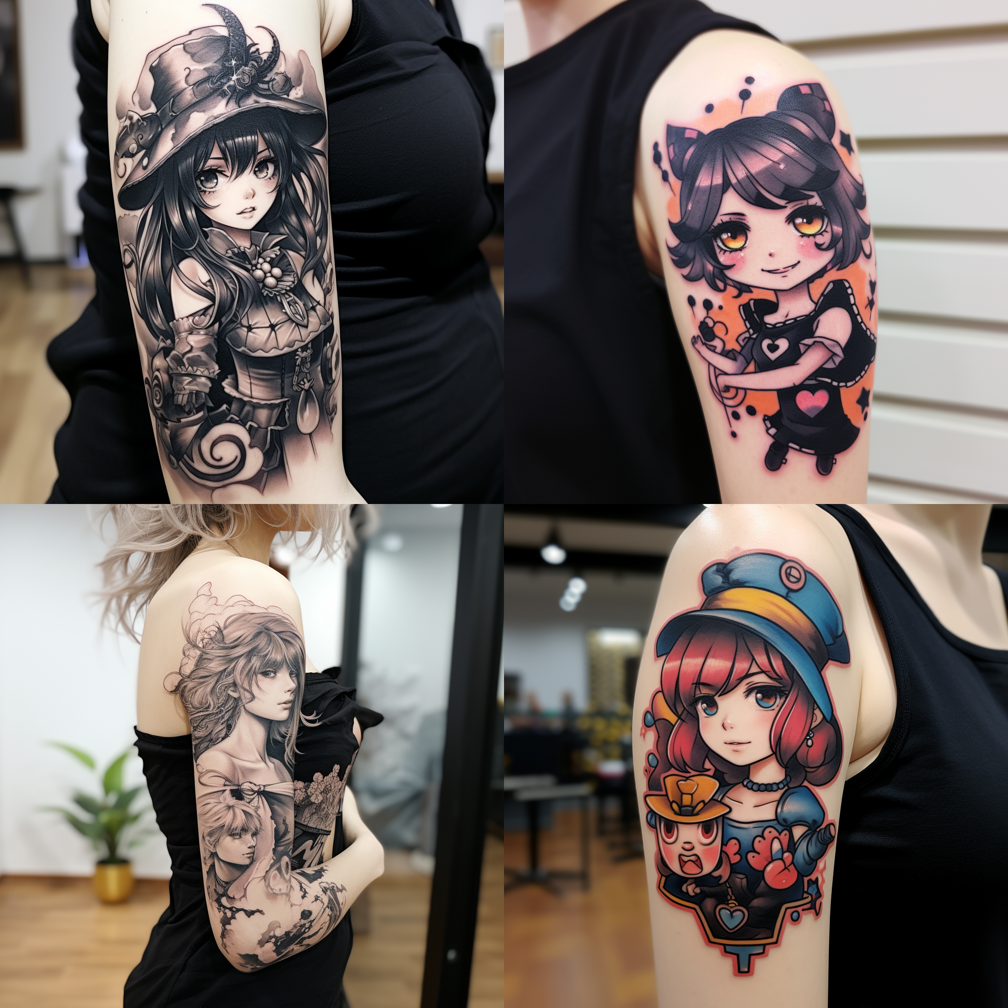 Awesome Anime tattoos done by @raul_de_la_o_tattoo To submit your work use  the tag #gamerink And don't forget to share our page… | Instagram