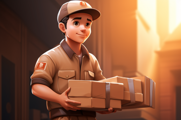 Character Design of a Delivery Boy