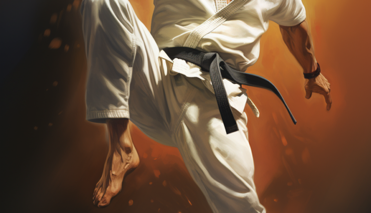 Character Design of a Taekwondo Instructor