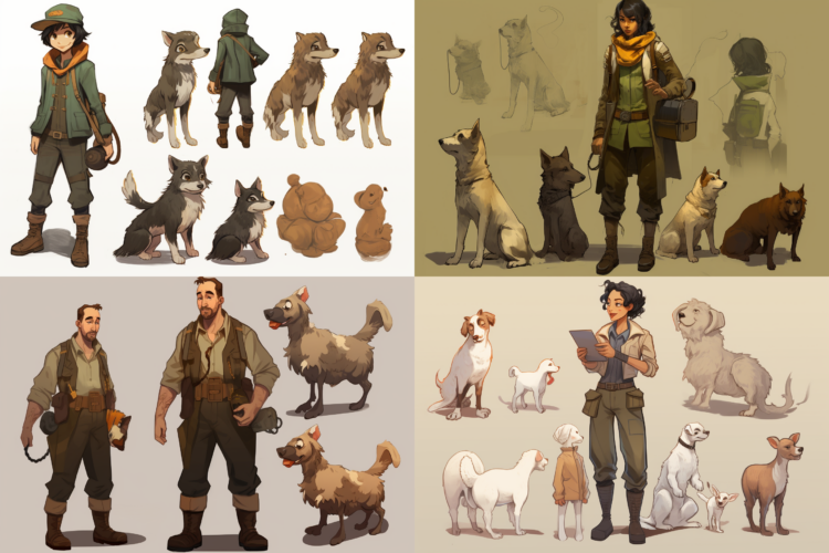 Character Design of a Zookeeper