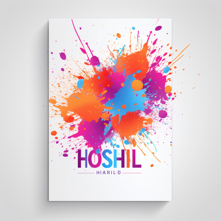 Holi Party Flyer Design