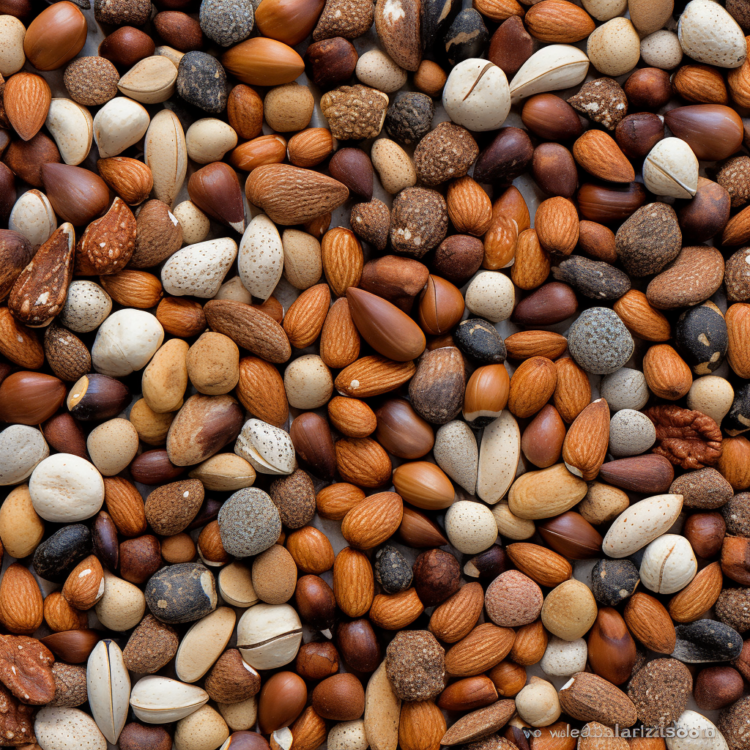 Nuts and Seeds Stock Photos