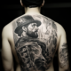 Midjourney Prompt for Portraiture Tattoo Design