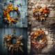 Midjourney Prompt for Wreath Stock Photos