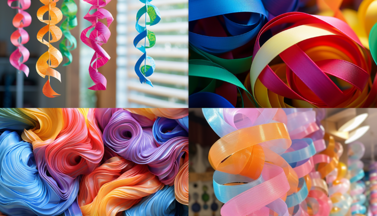 Multicolor Swirls Party Decor