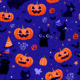 MidJourney Prompts Halloween Vector Seamless Pattern
