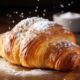 Midjourney Prompt: A Perfect Croissant: Golden Brown, Flaky, and Delicious